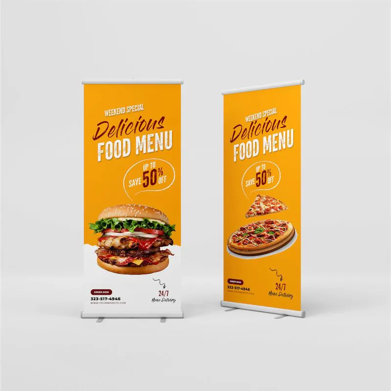 Mẫu poster chất liệu pp