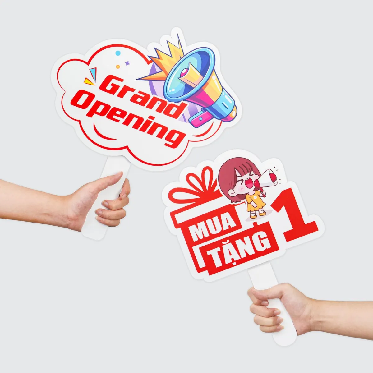 Mẫu hashtag tay cầm rời